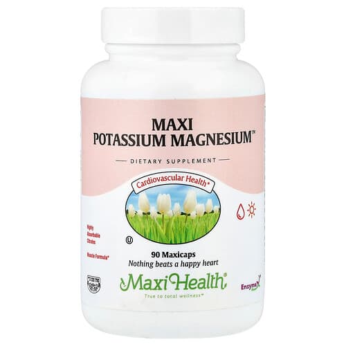 Maxi Health Maxi Potassium Magnesium™ 90 Maxicaps