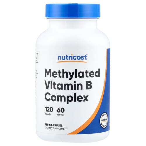 Nutricost Methylated Vitamin B Complex 120 Capsules