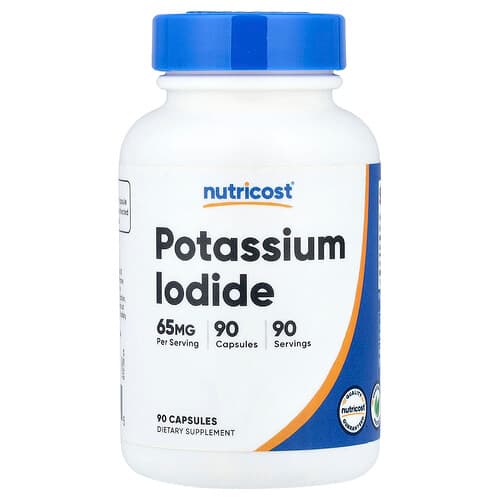 Nutricost Potassium Iodide 65 mg 90 Capsules