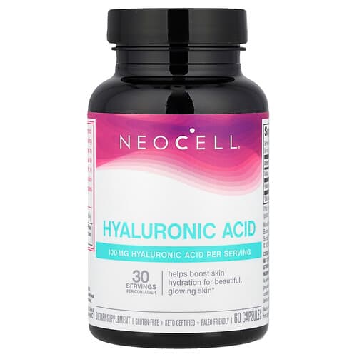 NeoCell Hyaluronic Acid 60 Capsules (50 mg per Capsule)