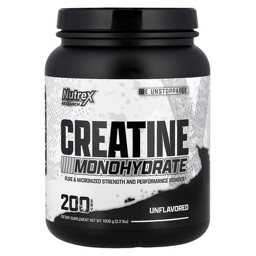Nutrex Research Creatine Monohydrate Unflavored 2.2 lbs (1 000 g)