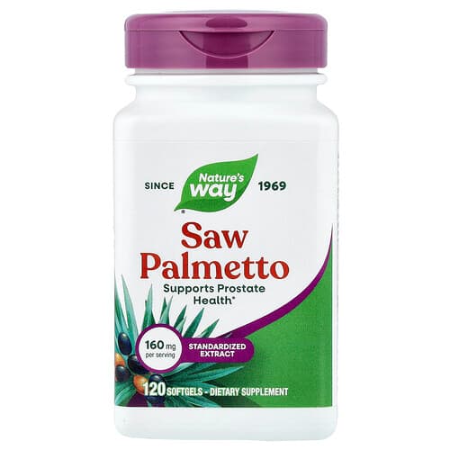 Nature's Way Saw Palmetto 160 mg 120 Softgels