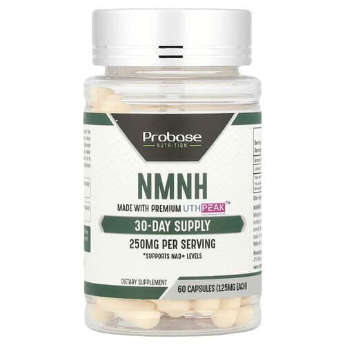Probase Nutrition NMNH 60 Capsules (125 mg per Capsule)