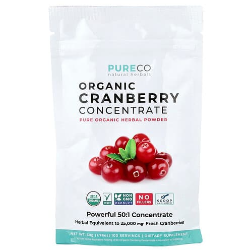 Pure Co. Organic Cranberry Concentrate 1.76 oz (50 g)