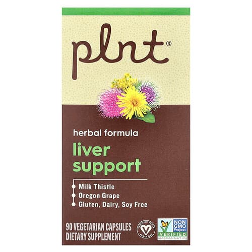 Plnt Liver Support 90 Vegetarian Capsules