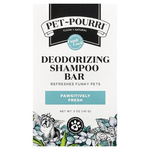 Poo-Pourri Pet-Pourri™ Deodorizing Shampoo Bar Pawsitively Fresh 5 oz (141 g)