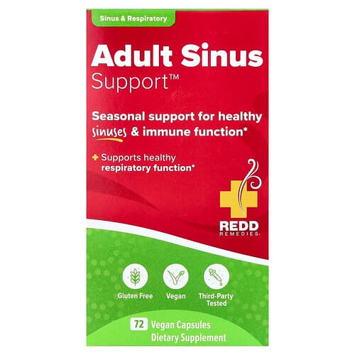 Redd Remedies Adult Sinus Support™ 72 Vegan Capsules