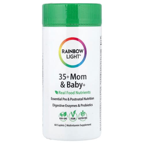 Rainbow Light 35+ Mom & Baby+ 60 Caplets