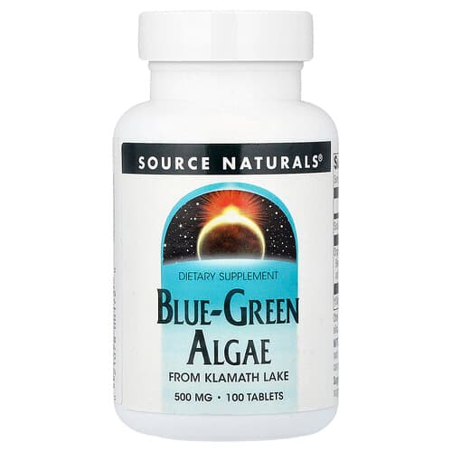 Source Naturals Blue-Green Algae 500 mg 100 Tablets