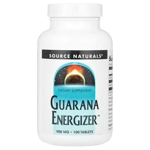 Source Naturals Guarana Energizer™ 100 Tablets