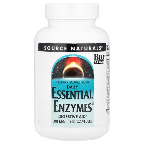 Source Naturals Daily Essential Enzymes® 500 mg 120 Capsules