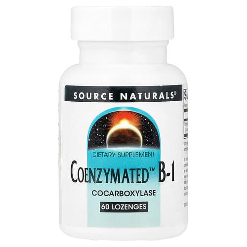 Source Naturals Coenzymated™ B-1 60 Lozenges (13 mg per Lozenge)