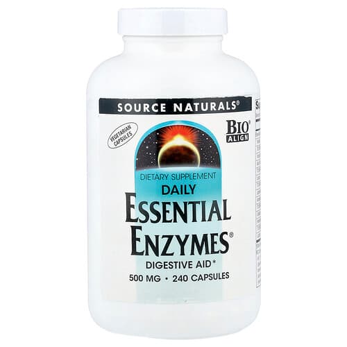 Source Naturals Daily Essential Enzymes® 240 Vegetarian Capsules