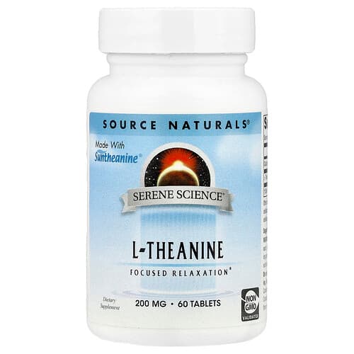 Source Naturals Serene Science® L-Theanine 60 Tablets