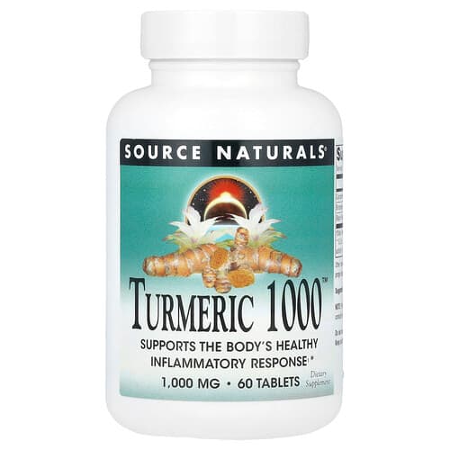 Source Naturals Turmeric 1000™ 1 000 mg 60 Tablets