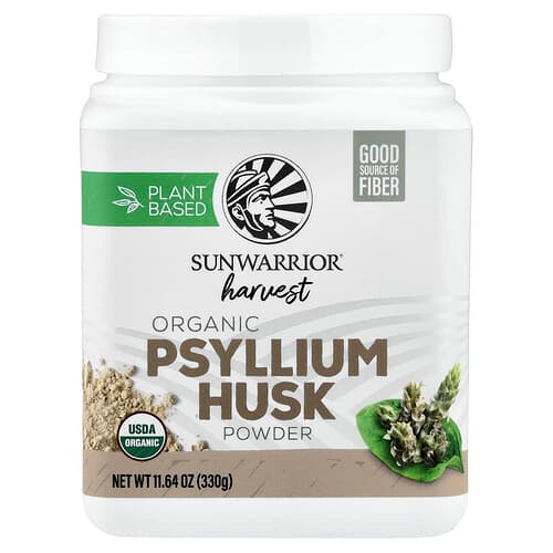 Sunwarrior Harvest Organic Psyllium Husk Powder 11.64 oz (330 g)