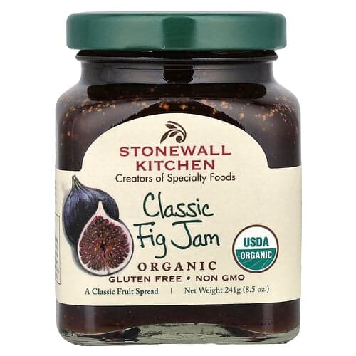 Stonewall Kitchen Organic Classic Fig Jam 8.5 oz (241 g)