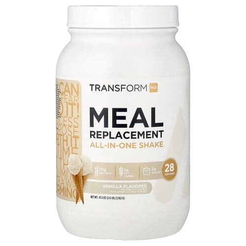TransformHQ Meal Replacement All-in-One Shake Vanilla 2.6 lb 41.5 (1162 g)