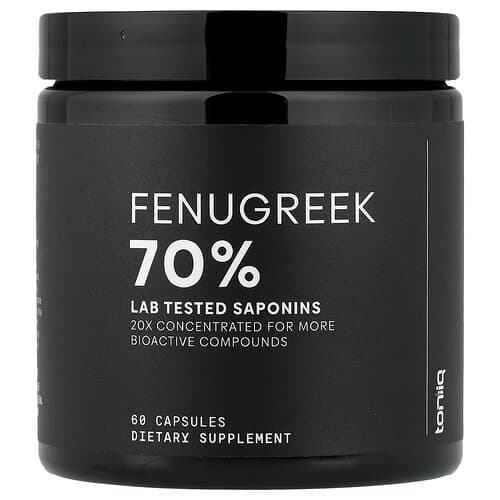 Toniiq Fenugreek 70% 60 Capsules