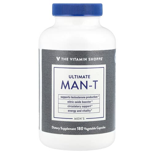 The Vitamin Shoppe Men's Ultimate Man-T 180 Vegetable Capsules