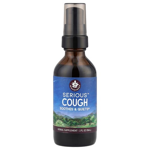 WishGarden Herbs Serious™ Cough Soothes & Quiets 2 fl oz (59 ml)