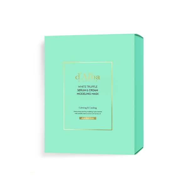 d'Alba - White Truffle Serum & Cream Modeling Mask (Calming & Cooling) - 66g*واحد