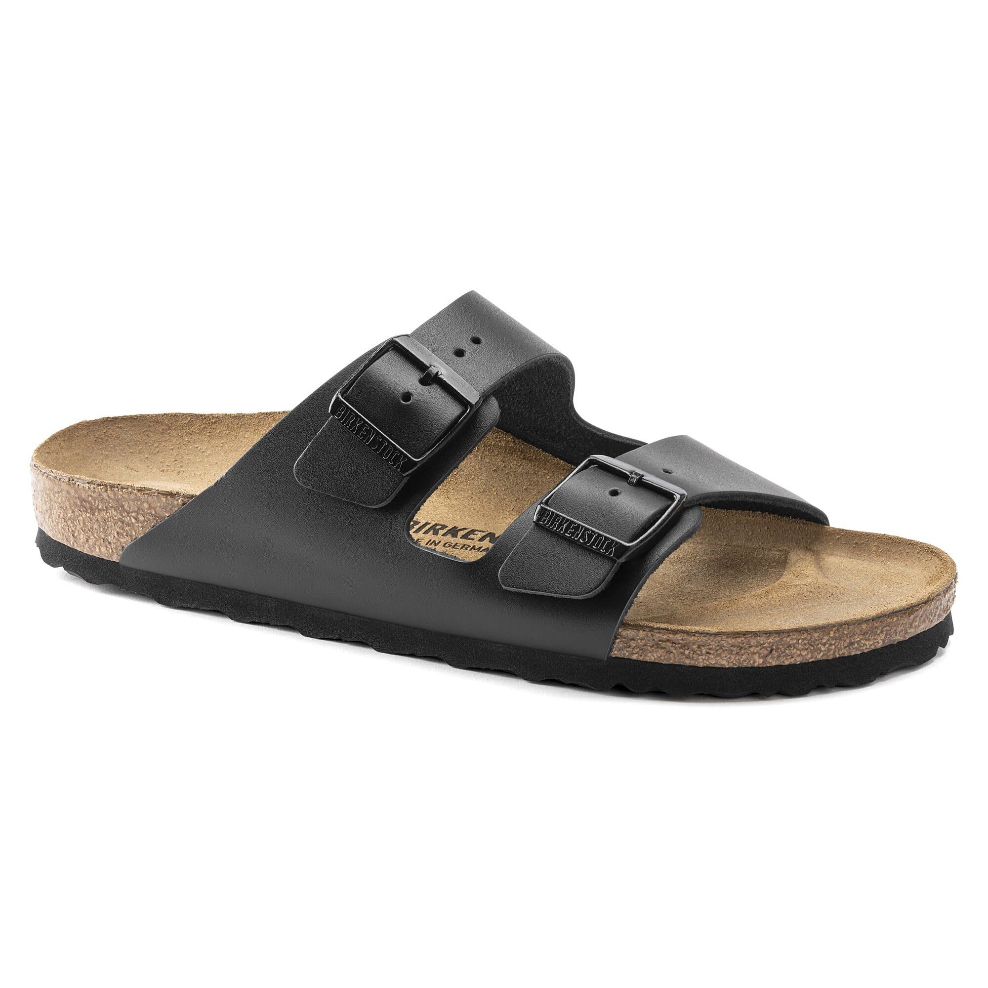 Arizona Natural Leather Black | BIRKENSTOCK