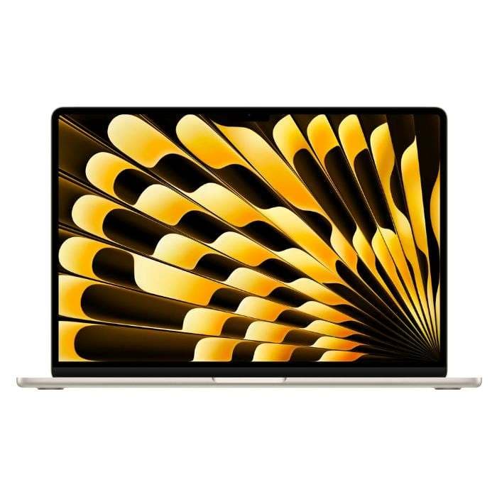 Apple MacBook Air 13-inch 2025, M4 Chip 10-Core CPU 8-Core GPU, 16GB RAM, 256GB SSD, macOS Sequoia, Starlight, MW0Y3 (English Keyboard, Apple